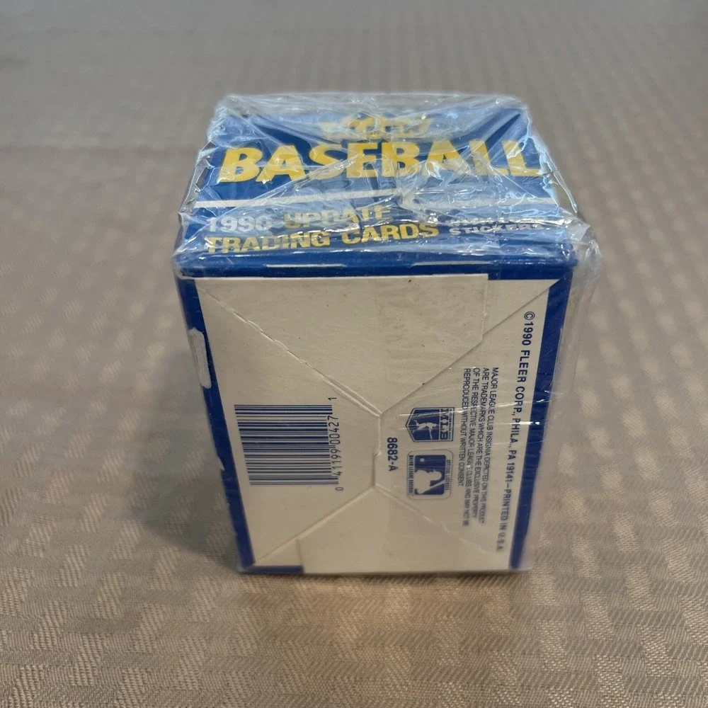 1990 Fleer Baseball Update Complete Box Set - 132 Cards - Sealed